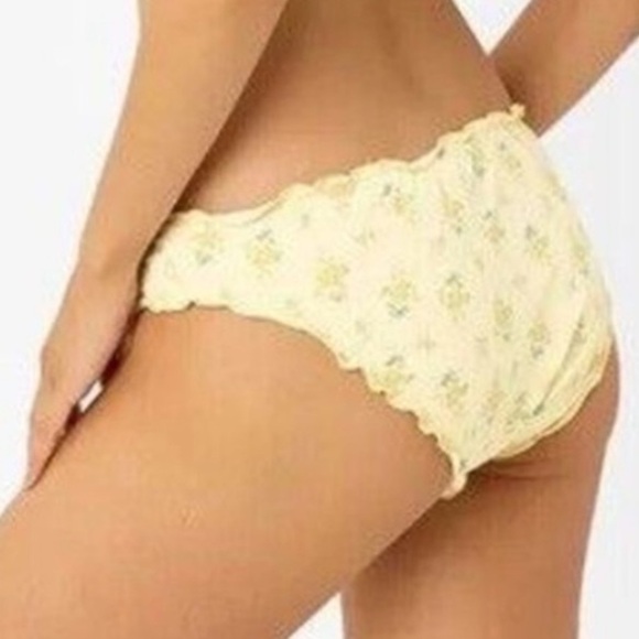 New! Frankie’s bikinis x gigi hadid arabelle honeysuckle bottoms 24118 - Picture 11 of 12